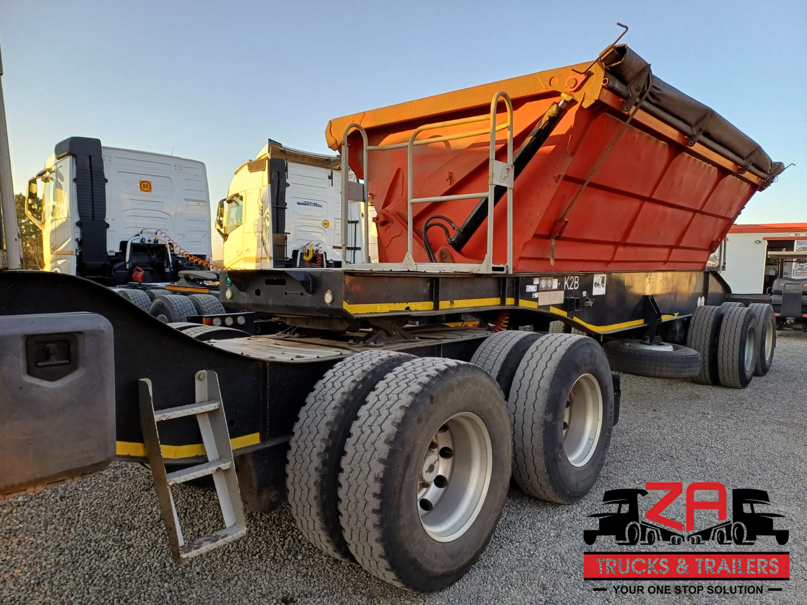 2019 SA TRUCK BODIES 25 CUBE SIDE TIPPER #53123